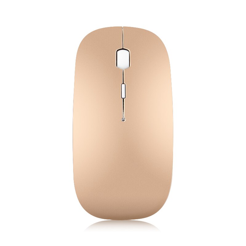 Bluetooth Maus Für HUAWEI MateBook E 12.6 &quot;MateBook D14 D15 D16 Laptop PC Drahtlose Maus Wiederaufladbare Stumm Spiel Maus mäbenutzen: golden