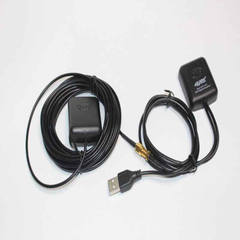 Auto GPS Signaal Antenne Versterker Auto USB Navigatie Signaal Elektronische Repeater Ontvanger 1575.42MHZ SMA Conector Universele