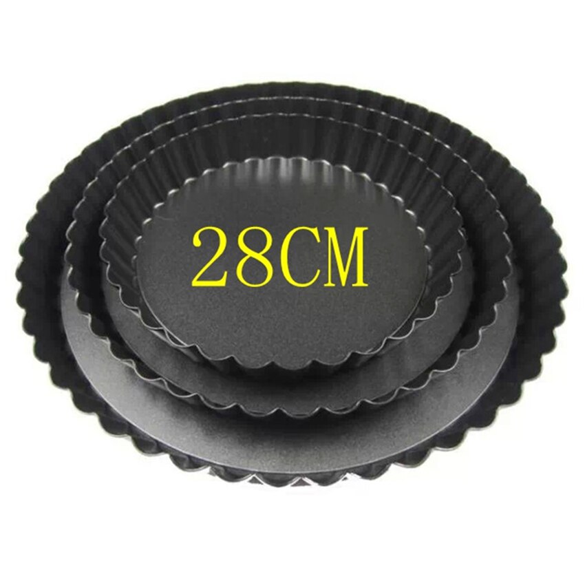 1PCS Non Stick Pie Cake Tart Removable Bottom Baking Pastry Mold Pan