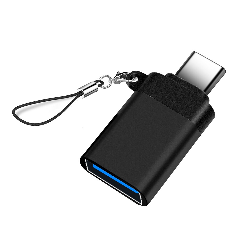 Usb C a Usb 3.0 Otg Tipo C Adattatore convertitore per Macbook pro Oneplus 7 pro 7 T di Un Più samsung S10 S9 S8 Huawei P20 pro di Tipo-C: nero 1