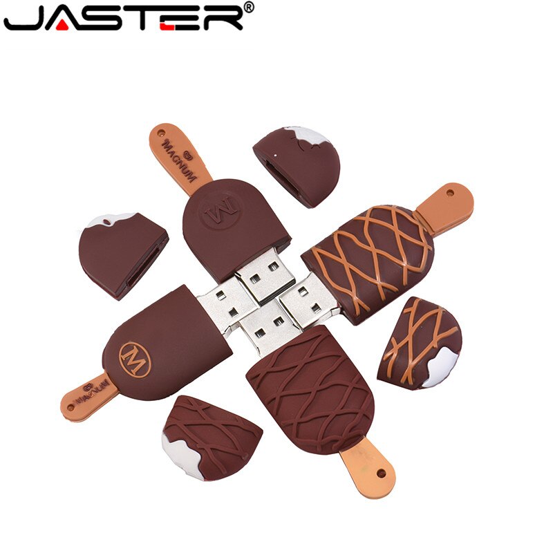 JASTER Biscuit kształt pamięć USB pendrive cukierki pendrive małe mini śmieszne pendrive 4GB 8GB 16GB 32GB 64GB cookie usb disk najlepszy prezent
