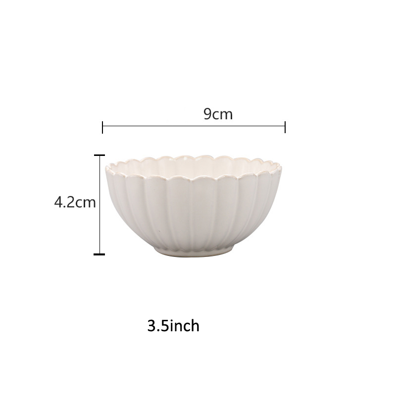 Kiln Changing Japanese Dinner Plates Ceramic White Glaze Tableware Set Western Steak Dish Salad Bowl Spoon Home Hotel Dinnerware: DEEP BLUE