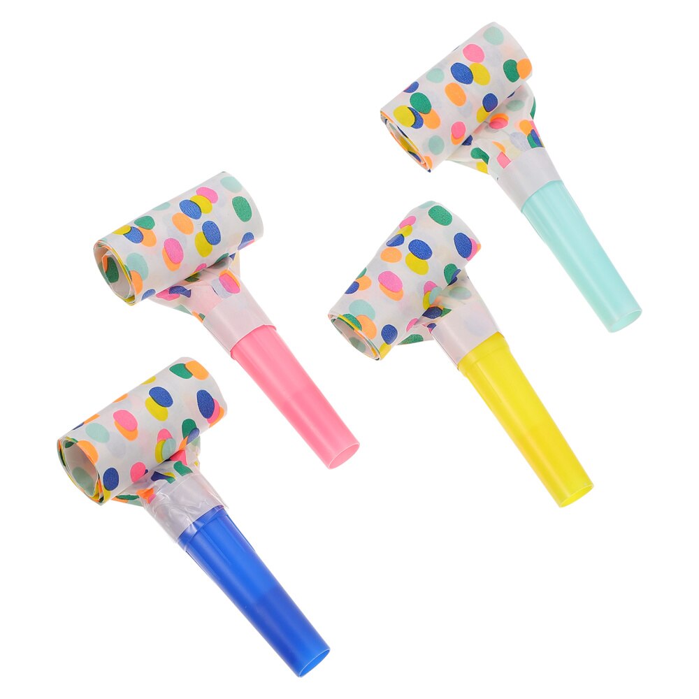 16Pcs Party Blower Noise Maker Musical Blowouts Whistle Party Blow Horns: Default Title
