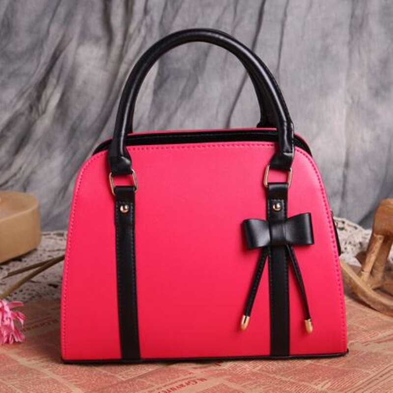 Casual lederen Vrouwelijke handtas strik schoudertas crossbody tassen voor vrouwen messenger bag Lady bolsa feminina