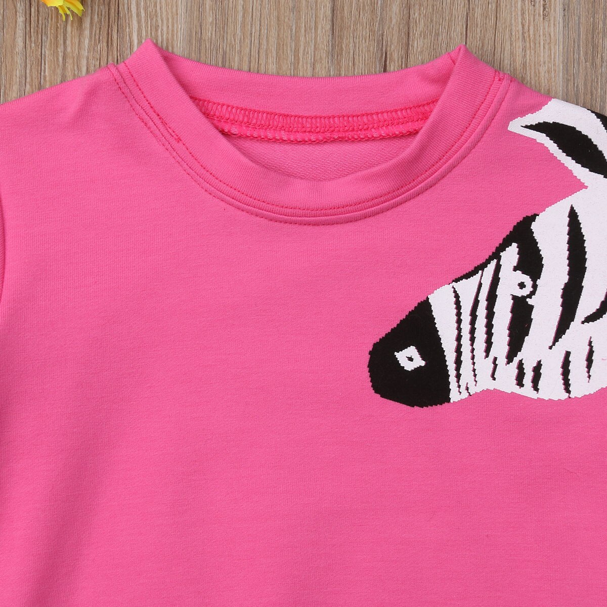 Zebra Tassels Hoodies Toddler Kids Baby Girls 3D Zebra Cotton Top Shirt Sweatshirt Clothes Children Girl Autumn Sweatshirt