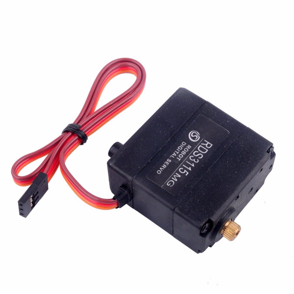 2pcs RDS3115MG 17KG Large Torque 270 Degree Digital Servo, Biaxial Digital Servo Motor for RC Robot Smart Car Boat FZ2125-01