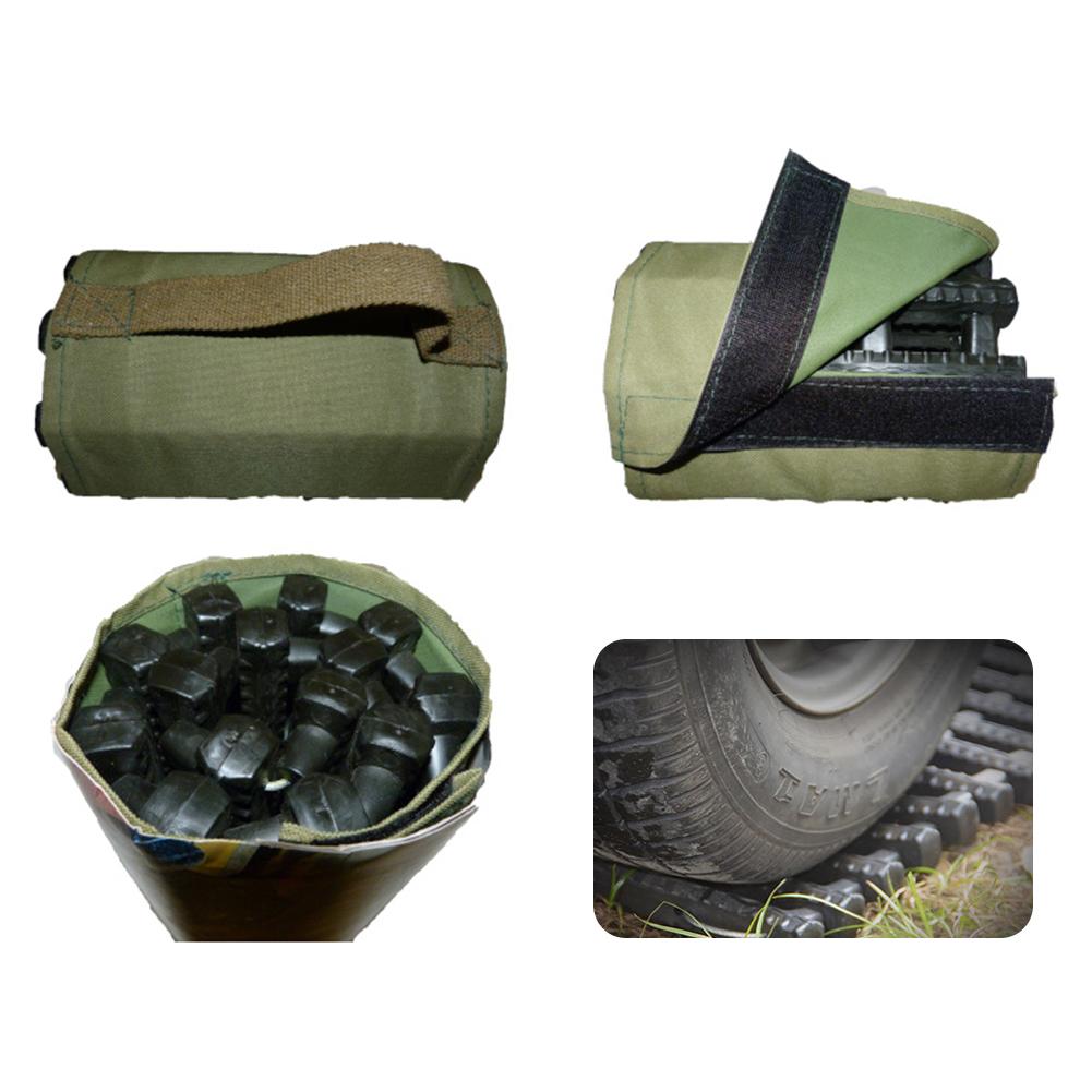 Universal Car Grip Tracks Traction Mat Recovery Traction Mat Portable Emergency Track Tire Ladder For Ice Snow Sand Off-Road