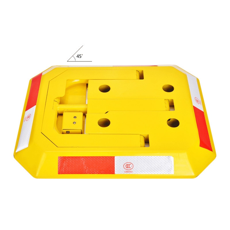 Octagon Yellow Heavy Resistance Strong Manual Car Parking Barrier Lock Garage no parking lock Private Dedicated parking space