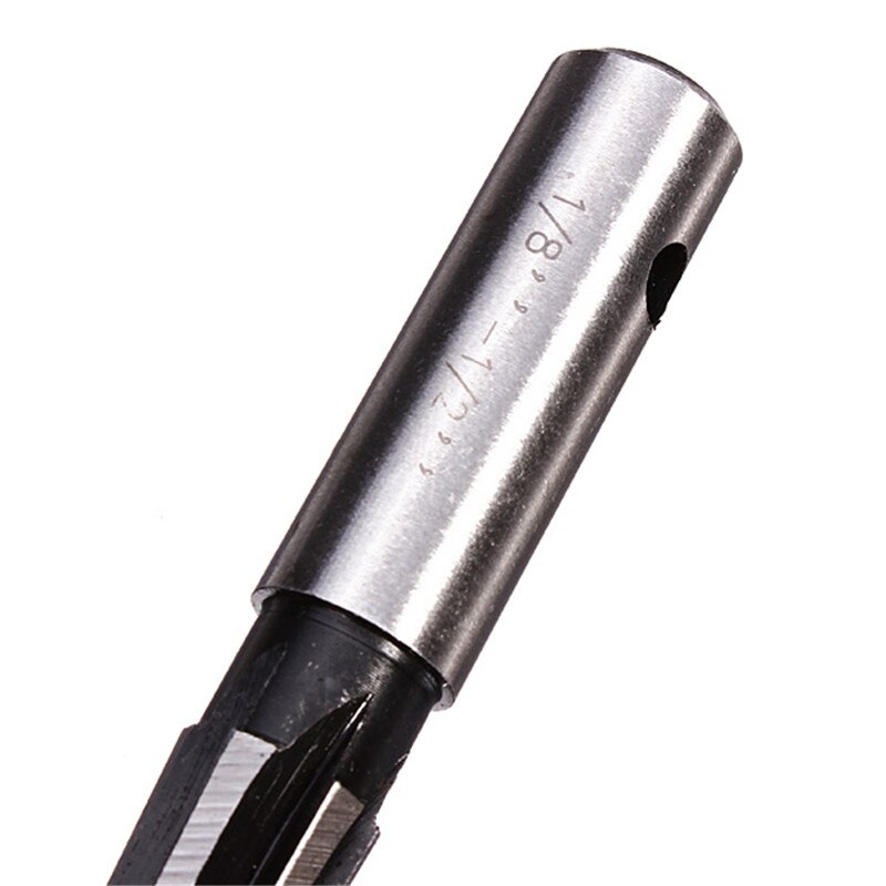 3.18-12.7mm Bridge Pin Hole Reamer Tapered Woodworker Cutting Tool Pin Hole Handheld Reamer T Handle Tapered Chamfer Reaming