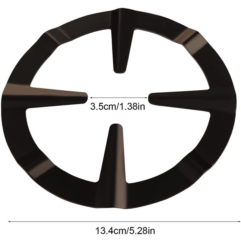 Universal Coffee Pot Stand, Gas Ring Reducer Trivet Gas Cooker Heat Simmer Trivet Stove Support for Gas Hob Cover