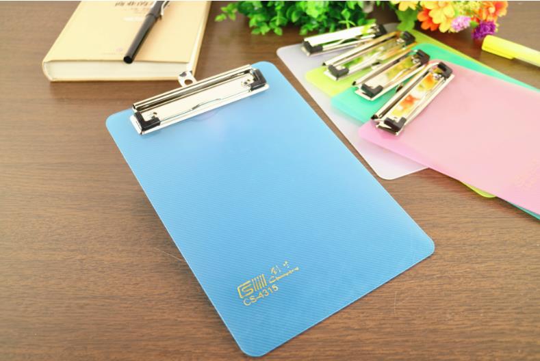 ColofficeA5 portable MDF file clip board menu clipboard with butterfly clip wooden writing cl Notebooks & Writing Pads Clipboard: Blue