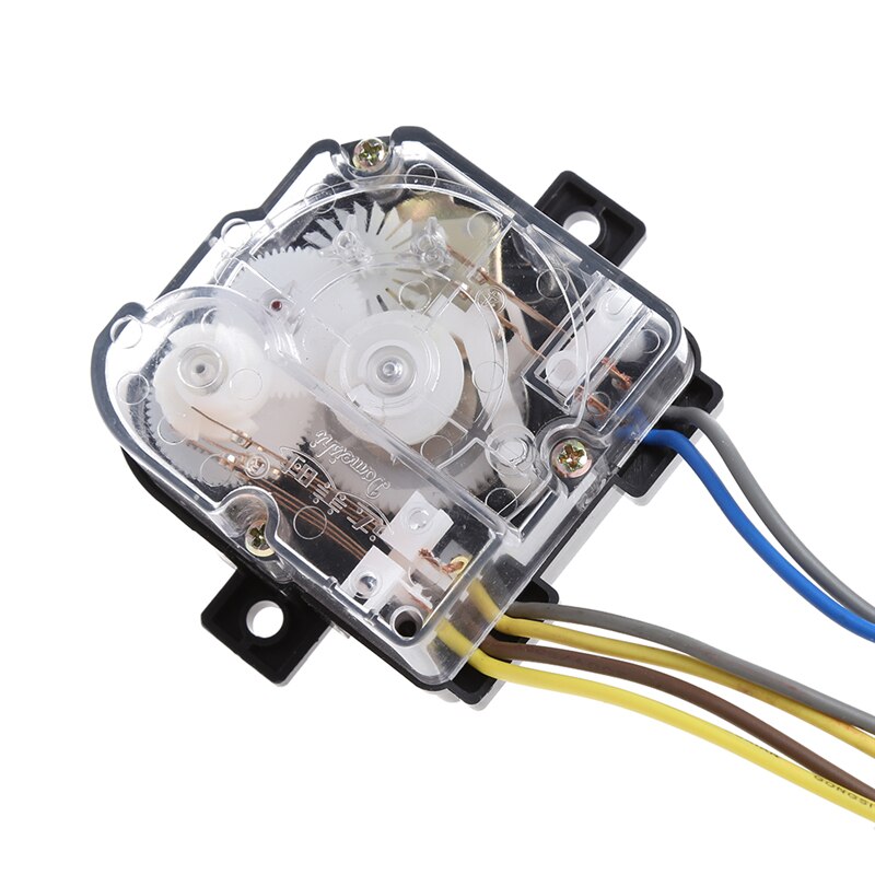 6-- leder vaskemaskine timer 90 graders central hulafstand 68mm switchaksel