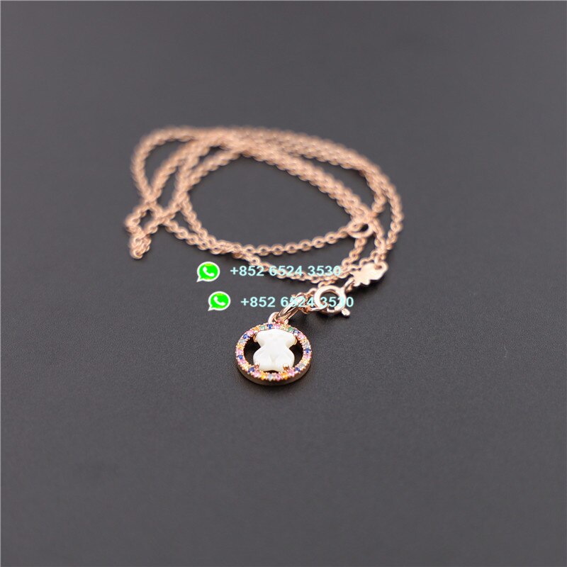 925 Silber TOUS Bär Halskette Edlen Schmuck: 712164550
