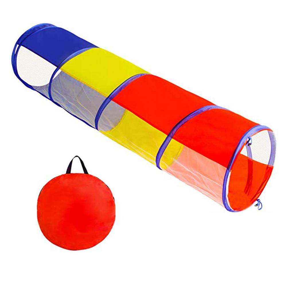 Kid Kruipen Tunnel Indoor Speelhuis Outdoor Fun En Handig Inklapbare Tent Spel Kanaal Tent Pijp Multi-color Kanaal