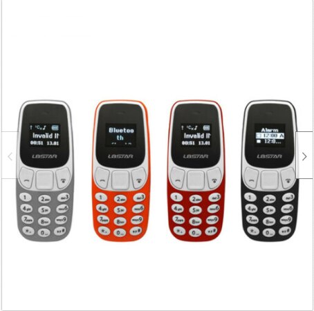 BM10 Mini téléphone quadribande Bluetooth composeur faible rayonnement double SIM changeur de voix