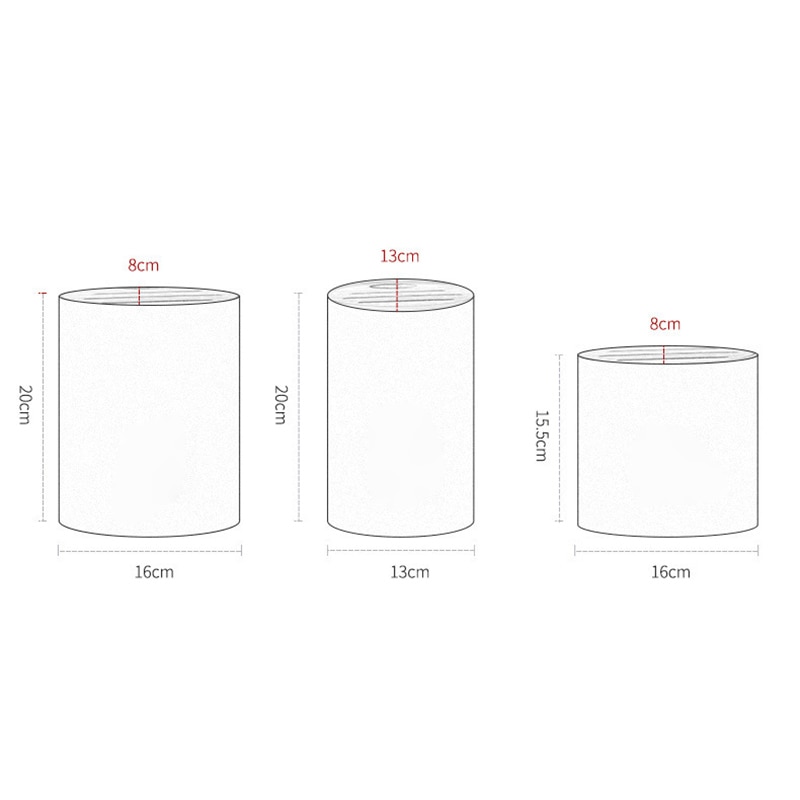 Multifunctional Kitchen Cutter Holder Knives Storage Rack with a Drain Hole kitchen Supplies JS23