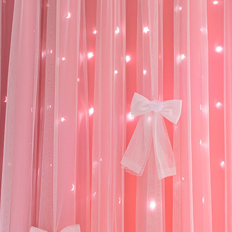 Neue Europäische und Amerikanischen Stil Vorhänge für Wohnzimmer Hohe Schattierung Vorhänge für freundlicher Romantische Prinzessin Zimmer für Mädchen