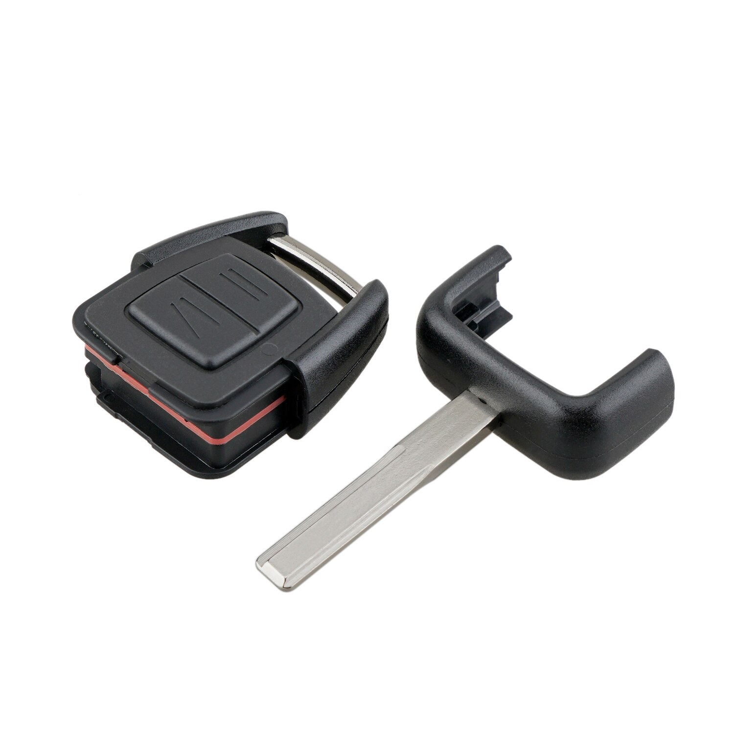 QWMEND OP1 24424723 Remote Car Key for Opel Vauxhall Vectra Zafira ID40 Chip 433Mhz for Opel Key Car 2 Buttons