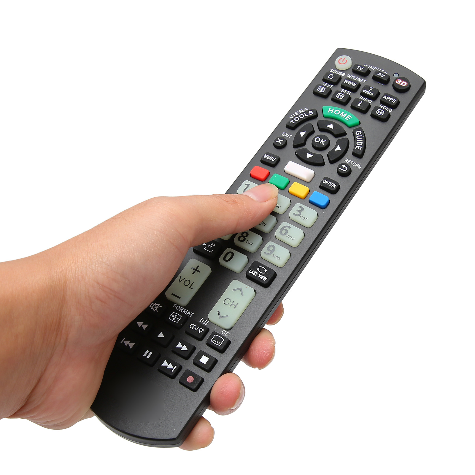 Control remoto de TV Control remoto de TV Botones suaves ligeros ergonómicos Reemplazo de control remoto de TV Control remoto