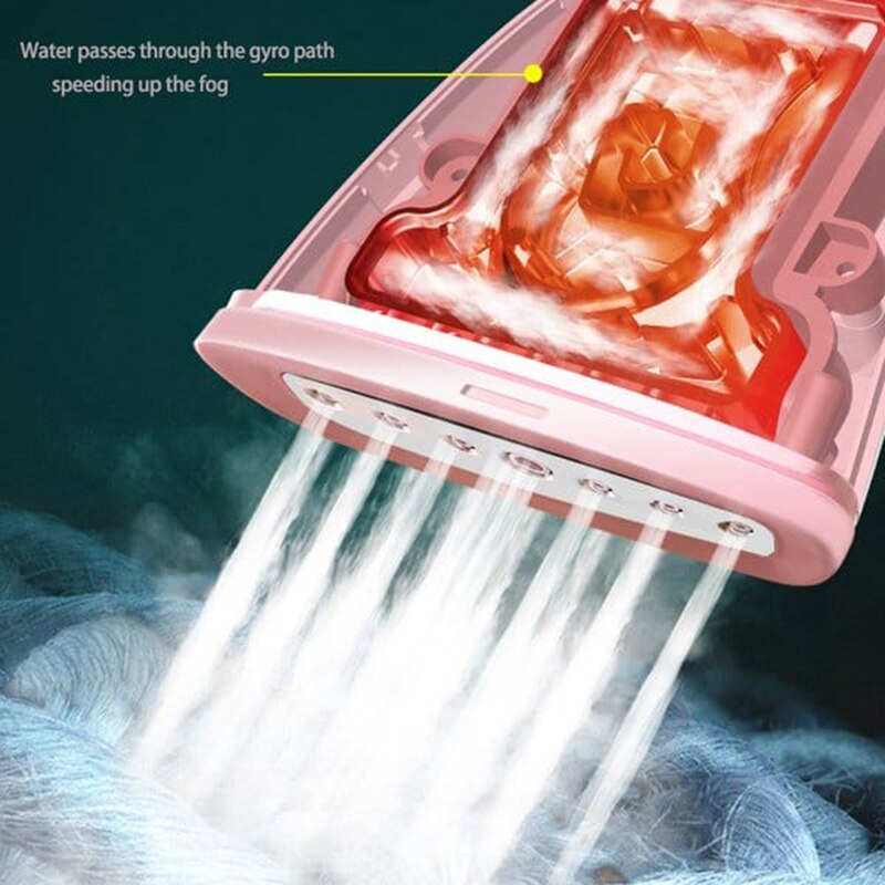 Handheld Steamer 1500W Powerful Garment Steamer for Clothes Garments Fabrics Removes Wrinkles for Fresh Clothing J2Y