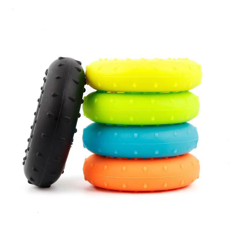 Sílica Gel Hand Grip Ring para Homens e Mulheres, Ginásio Fitness, Dedo, Pesado Exerciser Ball, Recuperação Muscular, Grip Trainer