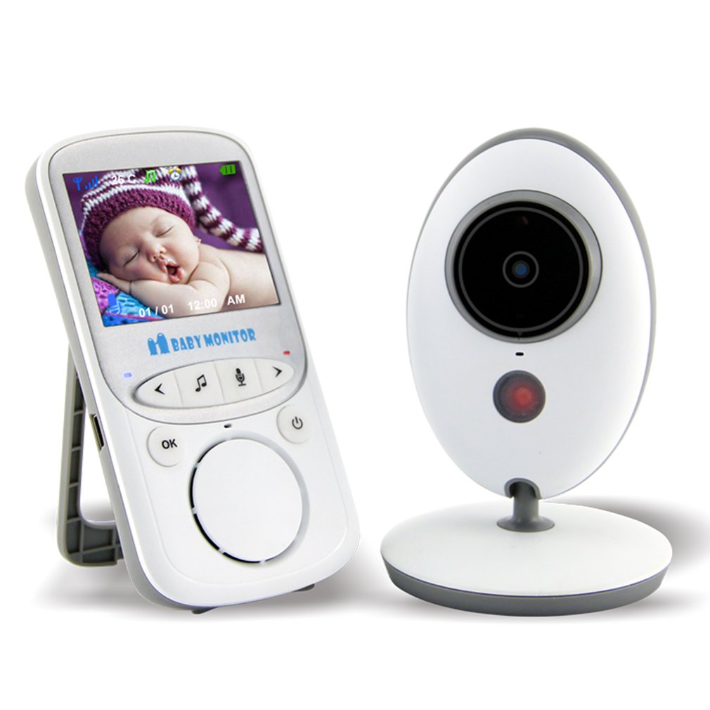 VB605 Draadloze Video Kleur Babyfoon 2-Weg Audio Talk Nachtzicht Surveillance 2.4 Inch Kleur Security Camera Babysitter