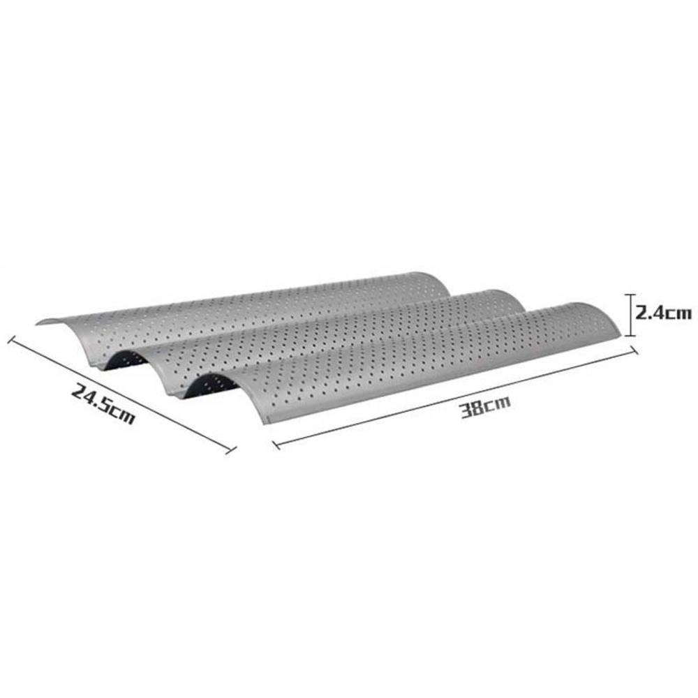 Cake Baguette Mold 2/3/4 Groove Baking Mold Bread Practical Baking Tool Pans