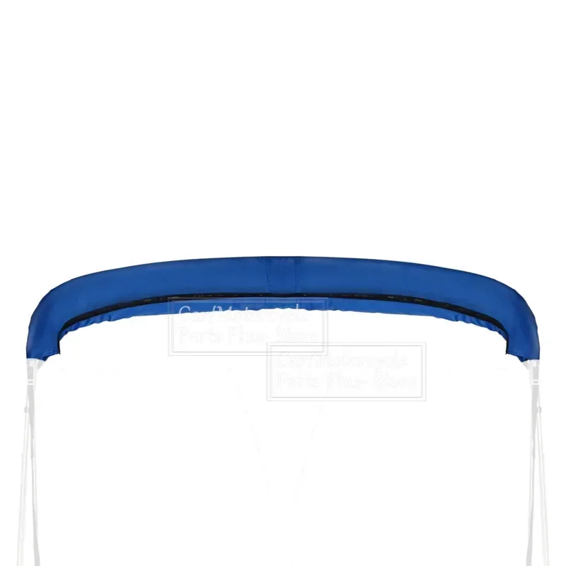 Bootsabdeckung 600D 4 Bogen Bimini Top Yacht Canvas Wasserdicht Anti UV Winter Schnee Boot Pontonabdeckung Kein Rahmen Marine Zubehör