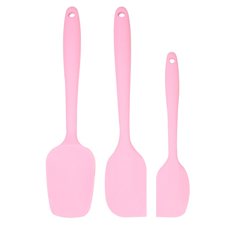 Silicone Spatula Set, Heat-Resistant Baking Spoon & Spatulas, Easy-to-Clean Seamless One-Piece, Pro Grade Non-stick