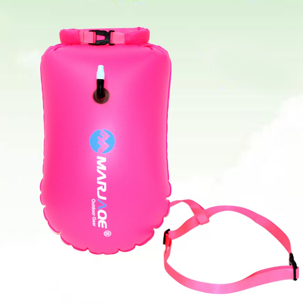 20l dicke, wasserdichte pvc-ausrüstungstaschen, aufblasbare schwimmhilfen für outdoor-sportarten wie bootfahren, kajakfahren, angeln, rafting, schwimmen und camping.: Rosig