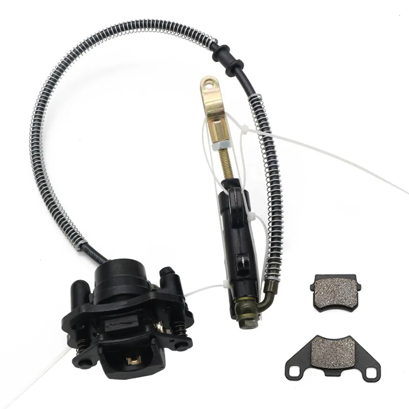 USERX Universelles hydraulisches hinteres Scheibenbremssattelsystem für 50 70 cc, 90 cc, 110 cc, 125 cc Schmutz ATV Moto Quad