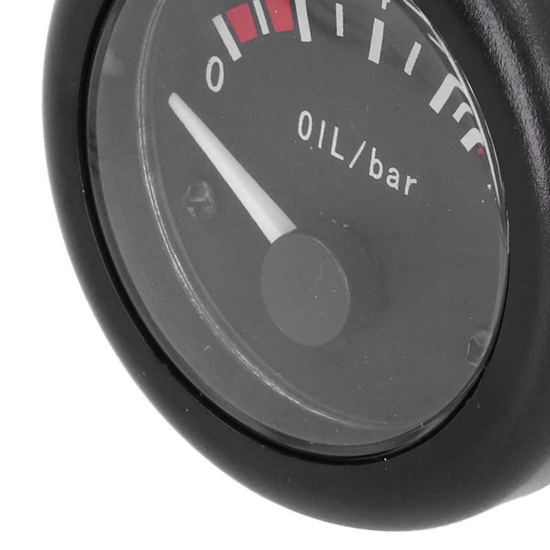 boost pressure gauge gauge boost Marine Engine Oil Pressure Gauge Pointer LED Backlight with Warning Sensor Indicator Light