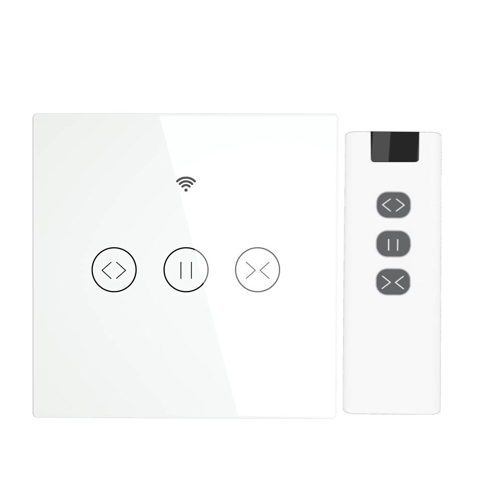 Tuya Smart Life WiFi 433Mhz Blindgordijnschakelaar Met RF Afstandsbediening Voor Elektrische Rolluikbediening