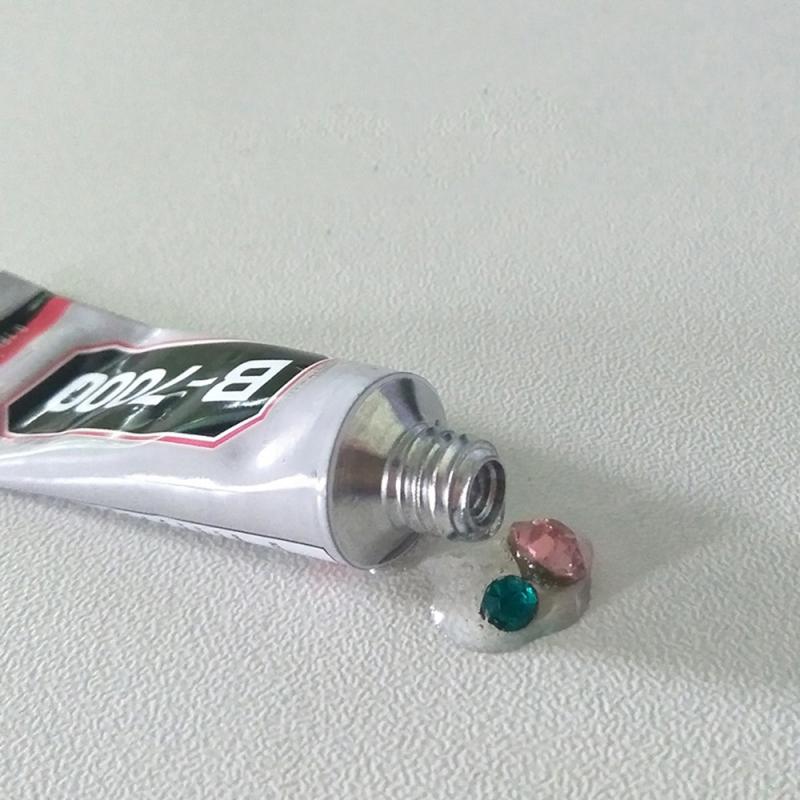 Clear Contact Telefoon Reparatie Lijm Multifunctionele Lijm Voor DIY Glas Plastic Precisie Applicator Inbegrepen 15 ml B7000 Lijm Reparatie