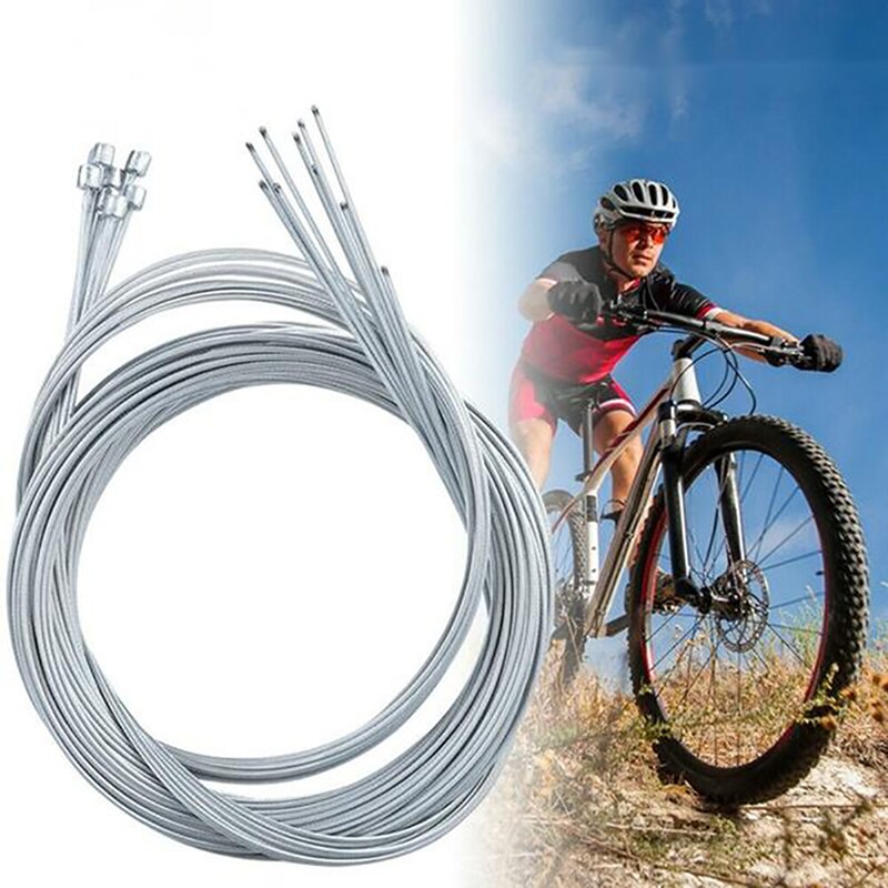 1Pc Fiets Shift Kabels Weg Mountainbike Shift Innerlijke Kabel Rvs Derailleur Fiets Accessorie