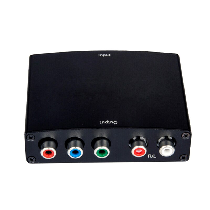 HDMI to RGB VGA 5RCA component converter HDMI to component Ypbpr converter Scaler HDMI in to Tpbpr out for PS4 apple TV DVD