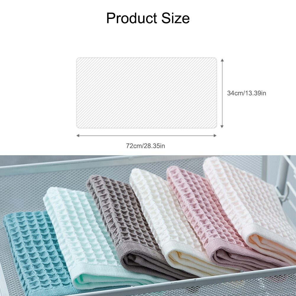 100% Cotton Hand Towels for Adults Plaid Hand Towel Face Care Magic Bathroom Sport Waffle Towel 34 X 74 CM