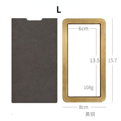 Messing Paperweights Creatieve Student Paperweights Chinese Kalligrafie Schilderen Papier Gewicht Xuan Papier Drukken Papier Gewicht: A2