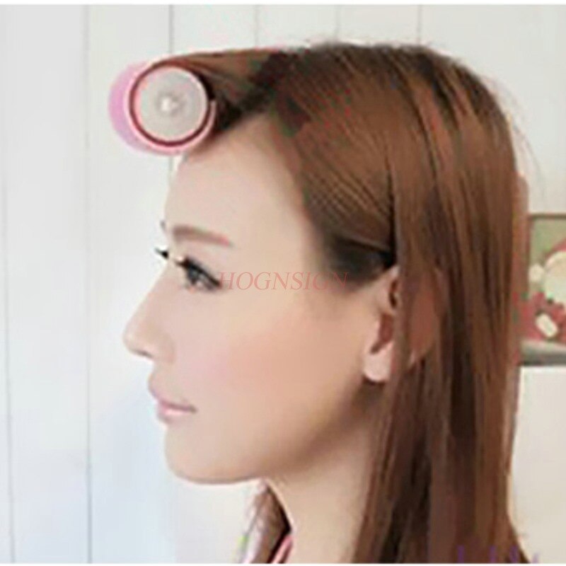 hair rolls Self-adhesive air bangs artifact plastic hair rollers short hair curlers large volume inside buckle hair curler'