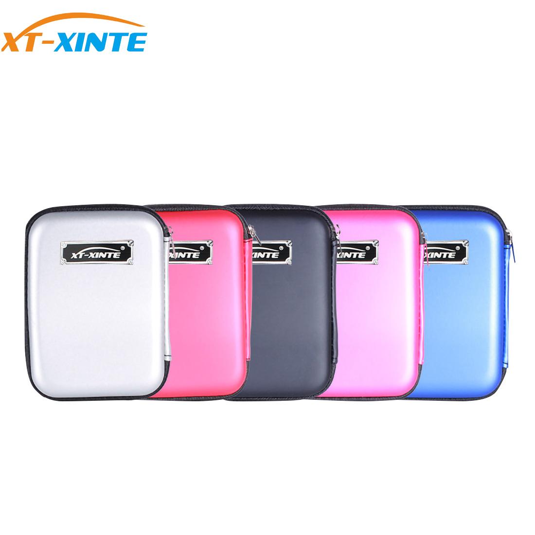 2.5 inch External Hard Drive Disk Protective Case HDD SSD Carry Bag Portable Pouch USB Cable Power Bank Organizer Storage Box