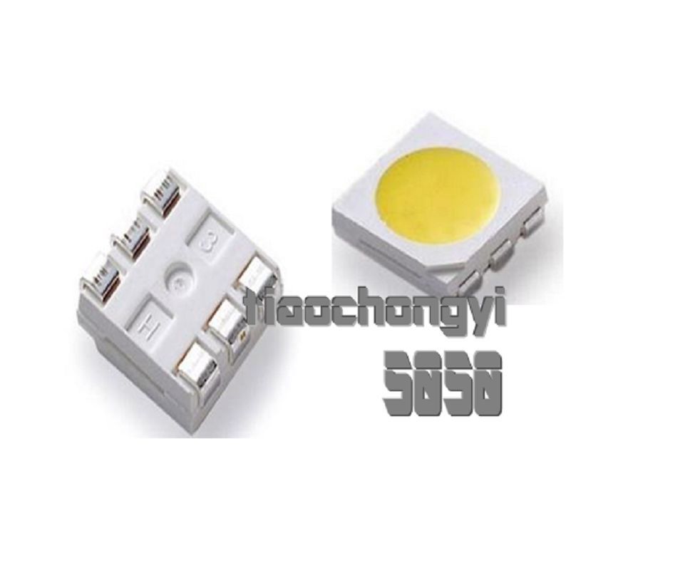 5050 SMD SMT 5 X 5mm Red Green Blue white LED Light DIY 0.18W 60ma super bright