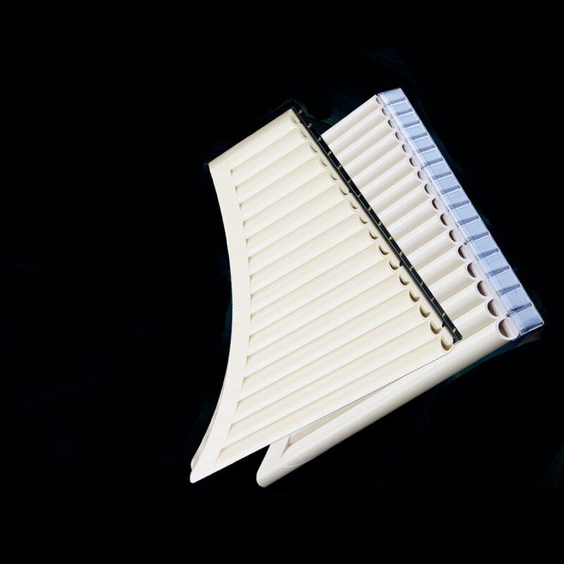 thumbnail image 2 of 16-Tube Pan Flute In C Key - ABS Material With Nylon Case For Beginners & Kids Musical Instrument 2 of 14
