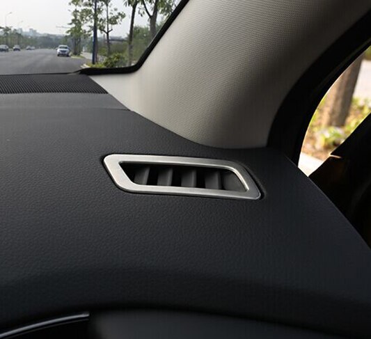 Misura per Nissan Qashqai j11 2014 2015 2016 2017 2018 Cruscotto aria sfogo ordinare Copertura Della Mascherina Interni Guarnire Anteriore Inserto telaio