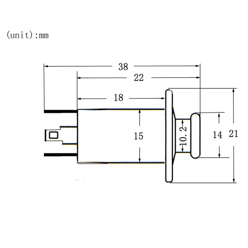 Bass Guitar Output Input End Pin Jack-6.35 Acoustic Guitar Equalizer EQ Preamp Socket 6.35mm Guitar Accessories