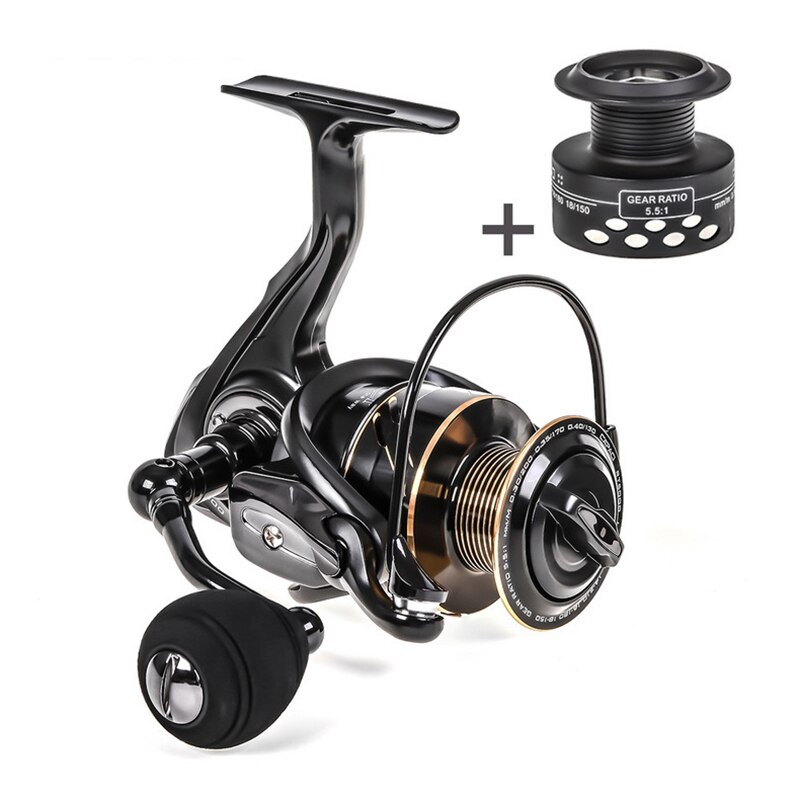Capaci spinnehjul hjul 1 lagerkule metall rocker line cup fiske line hjul hav fiskeutstyr