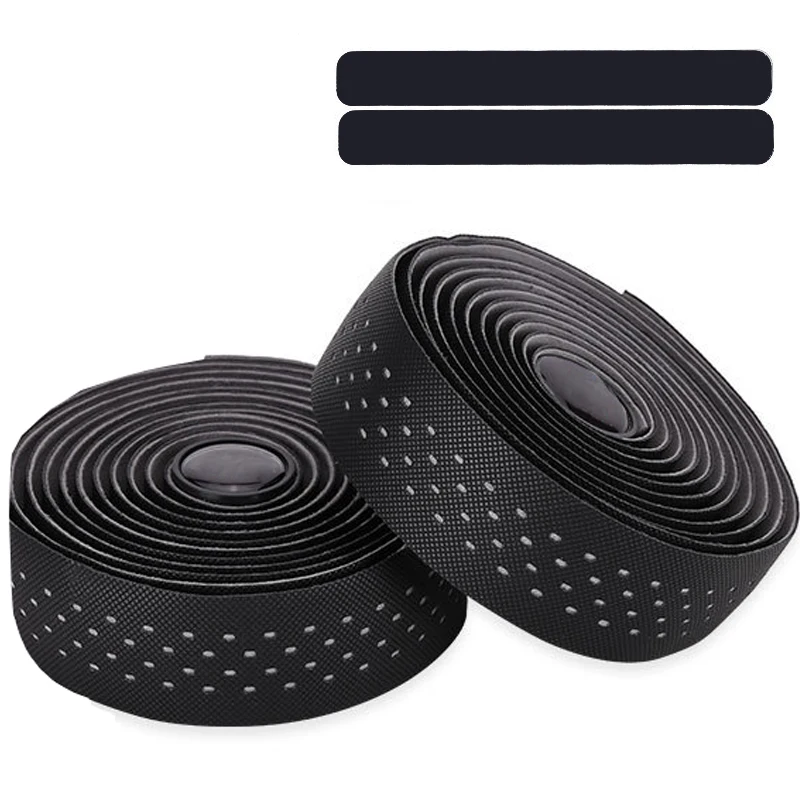 Cinta para manillar de ciclismo, cinta para bicicleta de grava de carretera, asas transpirables, correa para cinturón de barra, cinta antideslizante para bicicleta de carreras de velocidad, accesorios para cinturón: Rojo
