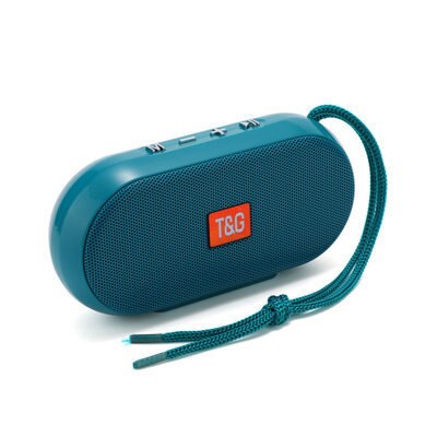 Multifunctionele Bluetooth Speaker Draadloze Speaker Draagbare Bluetooth Card Draadloze Creatieve Audio: Green