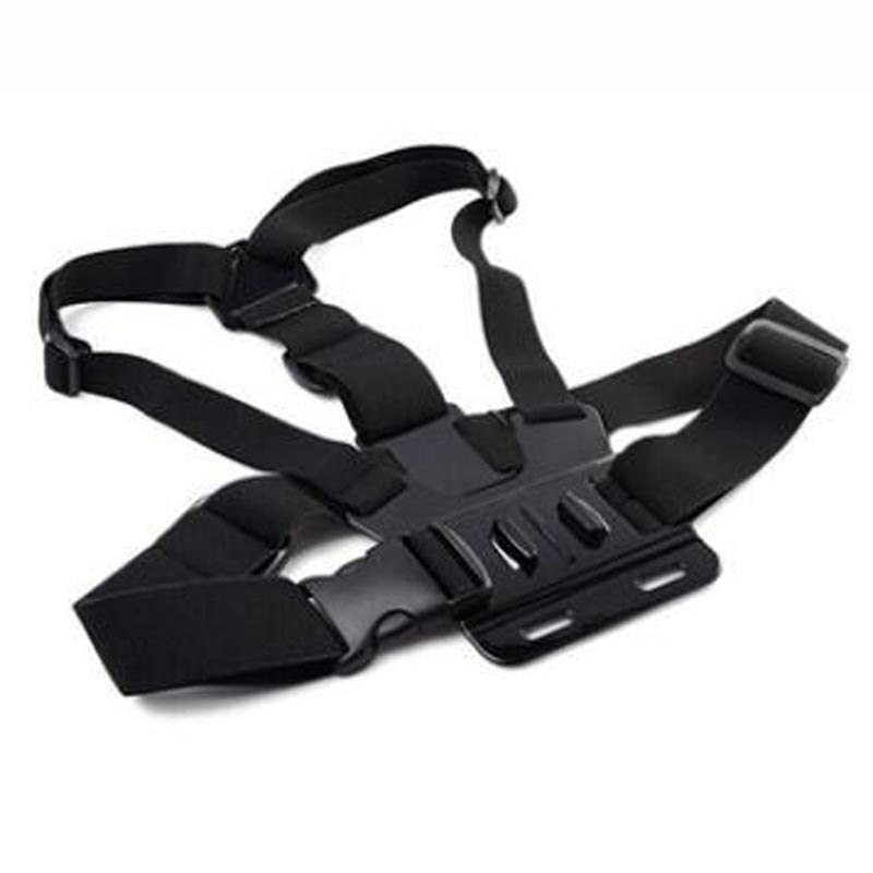 Voor Go Pro Accessoires Borst Harness Mount Hoofd Riem Voor Sjcam SJ4000 SJ5000 M10 Hd 4 3 + 3 yi Sport Camera