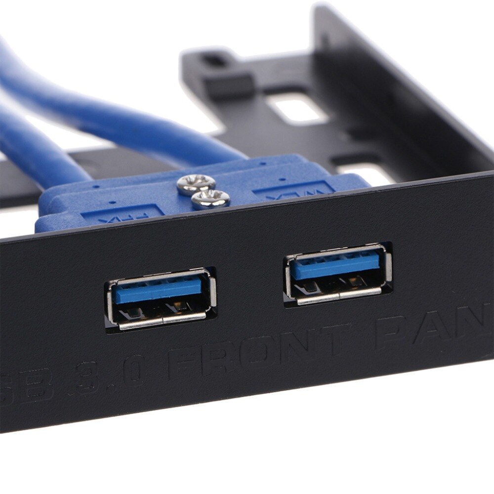 Panel Frontal flexible de 20 pines, 3,5 ", 2 puertos, conector adaptador de expansión USB 3,0, novedad
