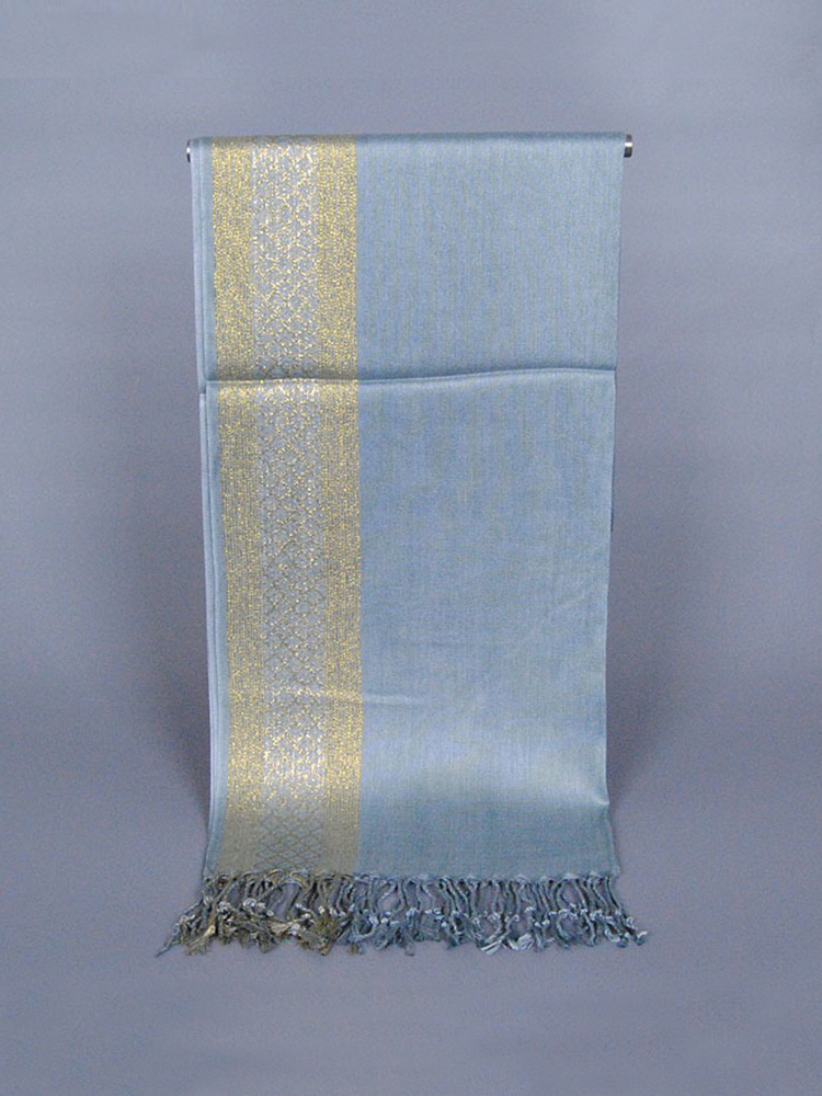 Hijab Femme Musulman Luxury Sparkly Gold Bright Silk Scarf Women Print Scarves Wraps Men Stoles Bandanas Bufanda Unisex Hombres